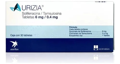 SOLIFENACINA/TAMSULOSINA ALTER 6 mg/0,4 mg COMPRIMIDOS DE LIBERTAÇÃO MODIFICADA