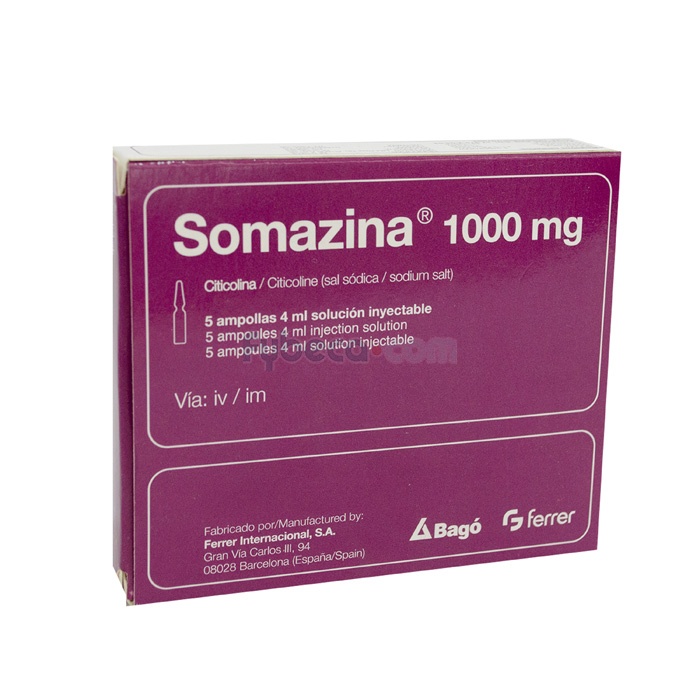 SOMAZINA 1g SOLUÇÃO INJETÁVEL