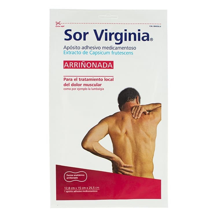 SOR VIRGINIA CURATIVO ADESIVO MEDICAMENTOSO, CICATRIZADO