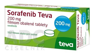 SORAFENIB TEVA 200 mg COMPRIMIDOS REVESTIDOS POR PELÍCULA