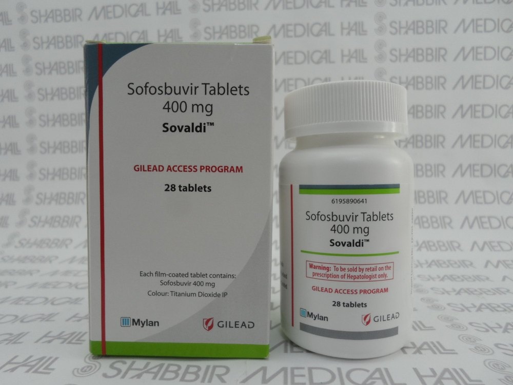 SOVALDI 400mg COMPRIMIDOS REVESTIDOS POR PELÍCULA