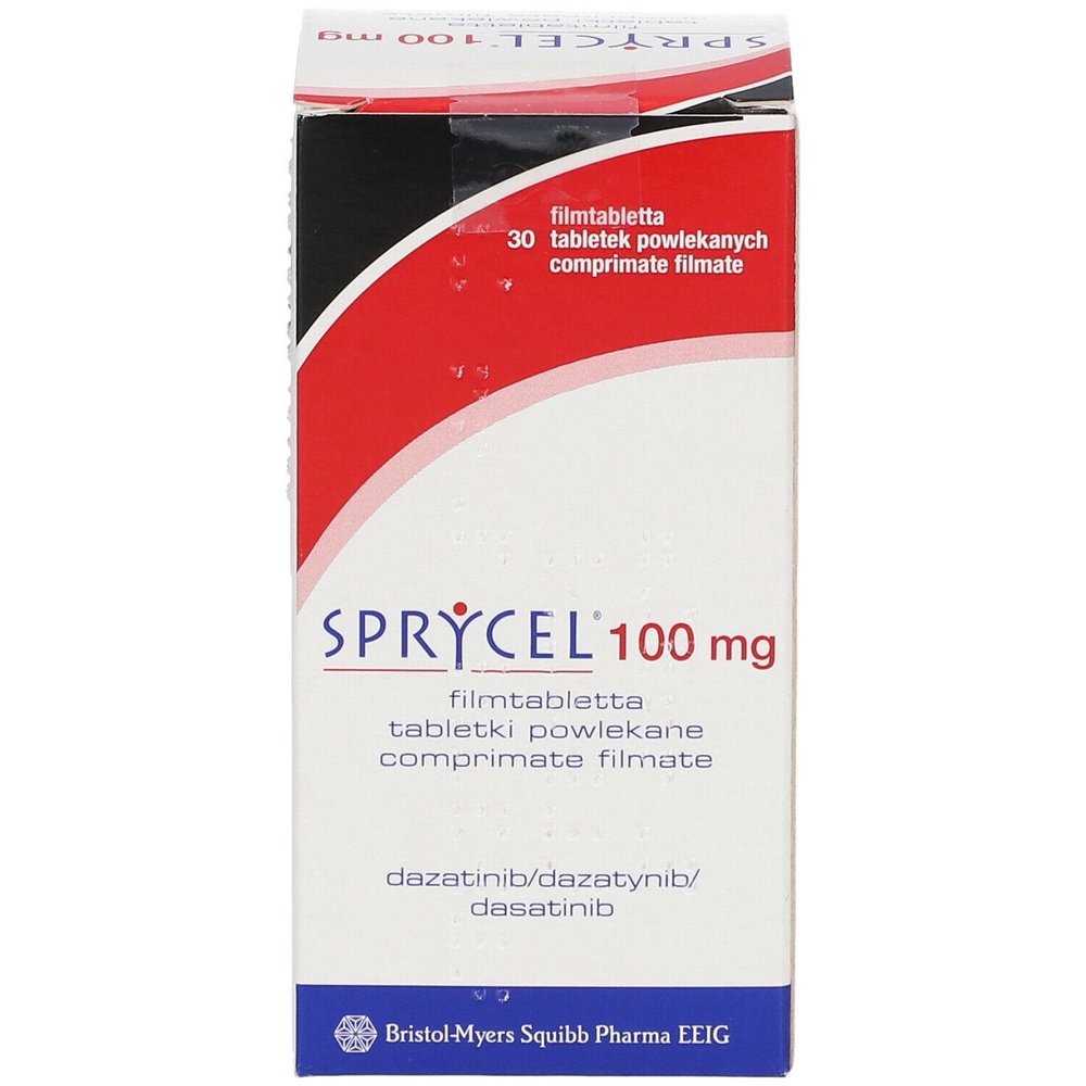 SPRYCEL 100 mg COMPRIMIDOS REVESTIDOS POR PELÍCULA