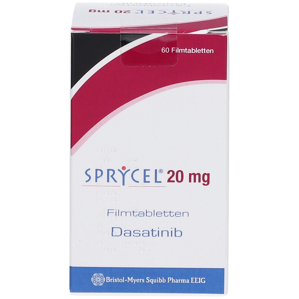 SPRYCEL 20 mg COMPRIMIDOS REVESTIDOS POR PELÍCULA
