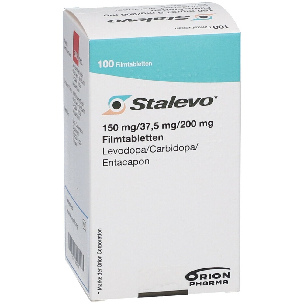 STALEVO 150 mg/37,5 mg/200 mg COMPRIMIDOS REVESTIDOS POR PELÍCULA