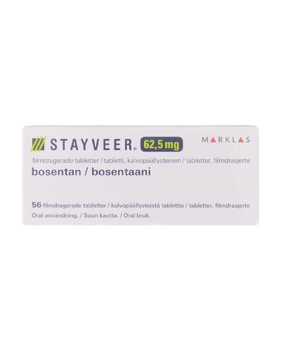 STAYVEER 62,5 mg comprimidos revestidos por película
