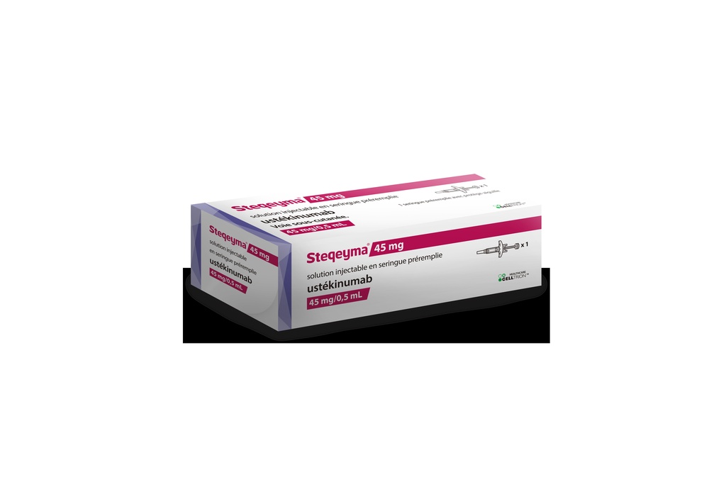 STEQEYMA 45 mg Solução injetável em seringa pré-carregada