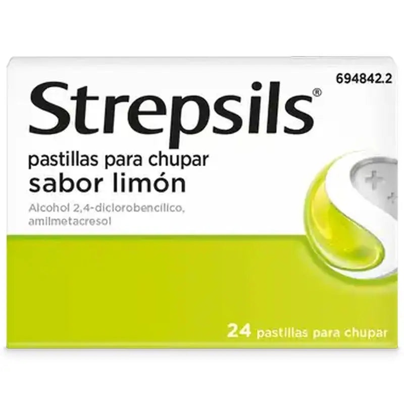STREPSILS pastilhas para chupar com sabor a limão