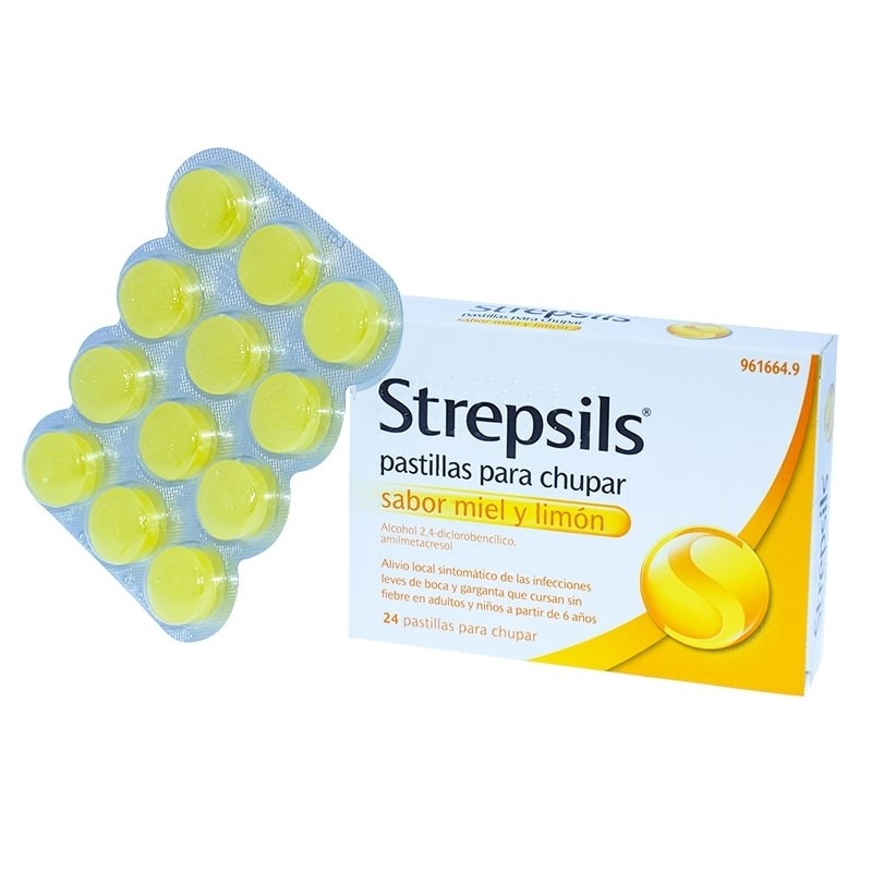 STREPSILS Pastilhas Sabor Mel e Limão