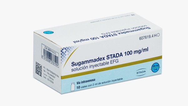 SUGAMMADEX FRESENIUS KABI 100 mg/ml SOLUÇÃO INJETÁVEL