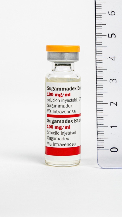 SUGAMMADEX 100 mg/ml SOLUÇÃO INJETÁVEL