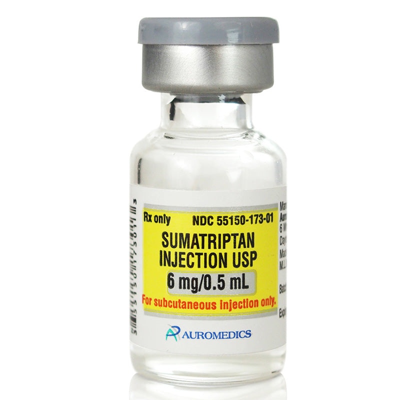 SUMATRIPTAN SUN 6 mg/0,5 ml SOLUÇÃO INJETÁVEL