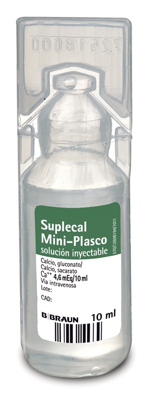 SUPLECAL MINIPLASCO SOLUÇÃO INJETÁVEL