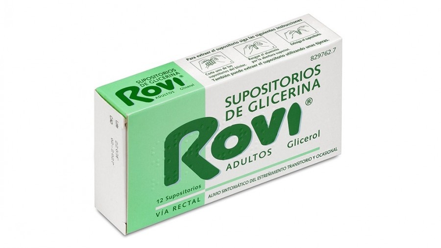 SUPOSITÓRIOS DE GLICERINA ROVI ADULTOS