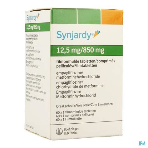 SYNJARDY 12,5 mg/850 mg COMPRIMIDOS REVESTIDOS POR PELÍCULA