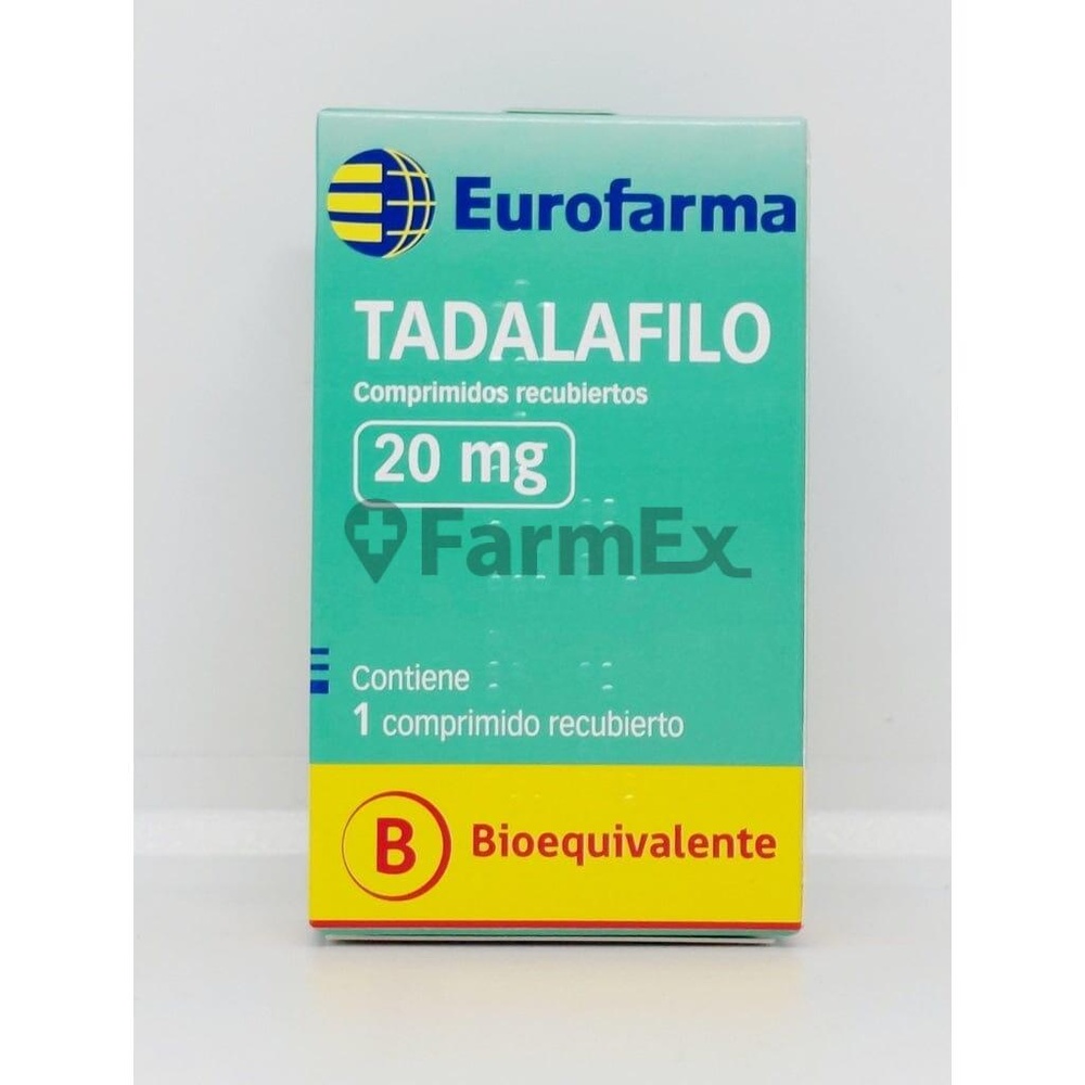 TADALAFILO ALTER 20 mg COMPRIMIDOS REVESTIDOS POR PELÍCULA