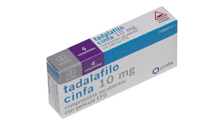 TADALAFILO QILU 10 mg COMPRIMIDOS REVESTIDOS POR PELÍCULA