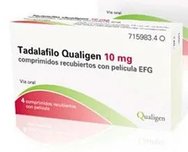 TADALAFILO QUALIGEN 10 mg COMPRIMIDOS REVESTIDOS POR PELÍCULA