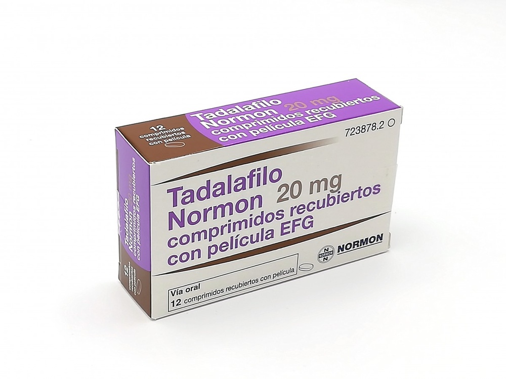 TADALAFILO TARBIS 20 mg COMPRIMIDOS REVESTIDOS POR PELÍCULA