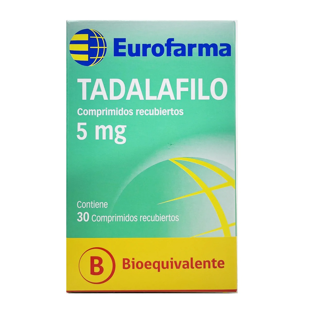TADALAFILO TARBIS 5 mg COMPRIMIDOS REVESTIDOS POR PELÍCULA