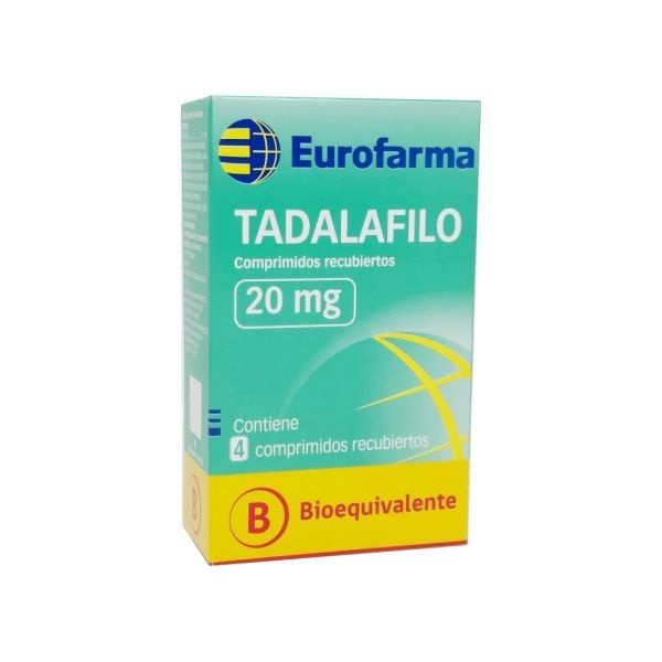 TADALAFILO TEVA-RATIOPHARM 20 mg COMPRIMIDOS REVESTIDOS POR PELÍCULA