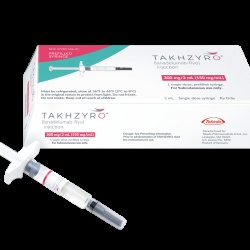 TAKHZYRO 150 mg Solução Injetável em Seringa Pré-carregada