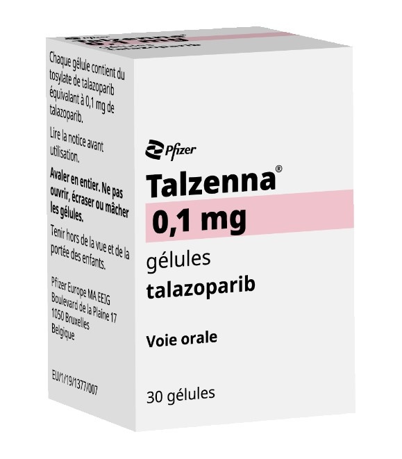 TALZENNA 0,1 mg CÁPSULAS DURAS