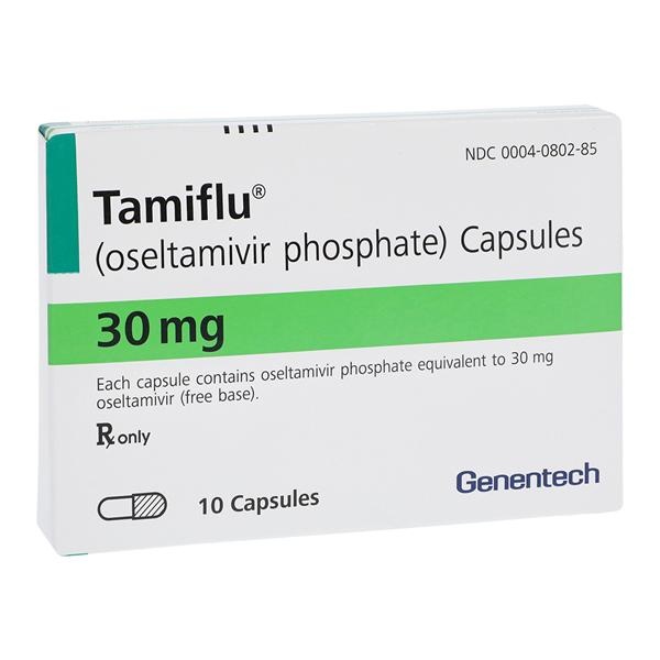 TAMIFLU 30 mg CÁPSULAS DURAS
