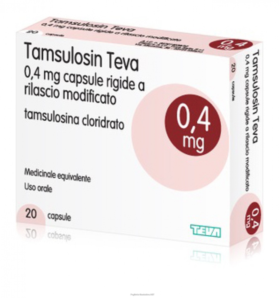 TAMSULOSINA TEVA-RATIOPHARM 0,4 mg CÁPSULAS DE LIBERTAÇÃO MODIFICADA