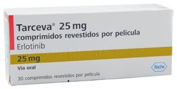 TARCEVA 25 mg COMPRIMIDOS REVESTIDOS POR PELÍCULA