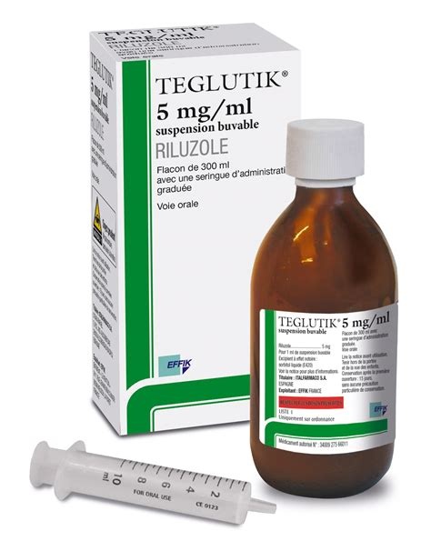 TEGLUTIK 5mg/ml SUSPENSÃO ORAL