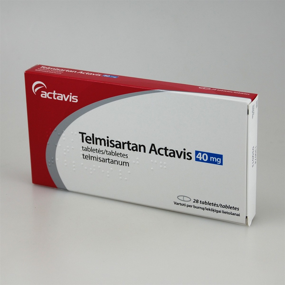 TELMISARTAN ACTAVIS 40 mg COMPRIMIDOS