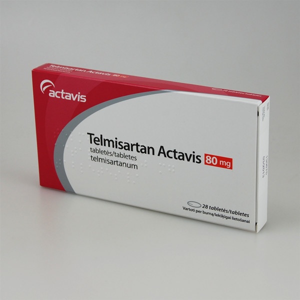 TELMISARTAN ACTAVIS 80 mg COMPRIMIDOS