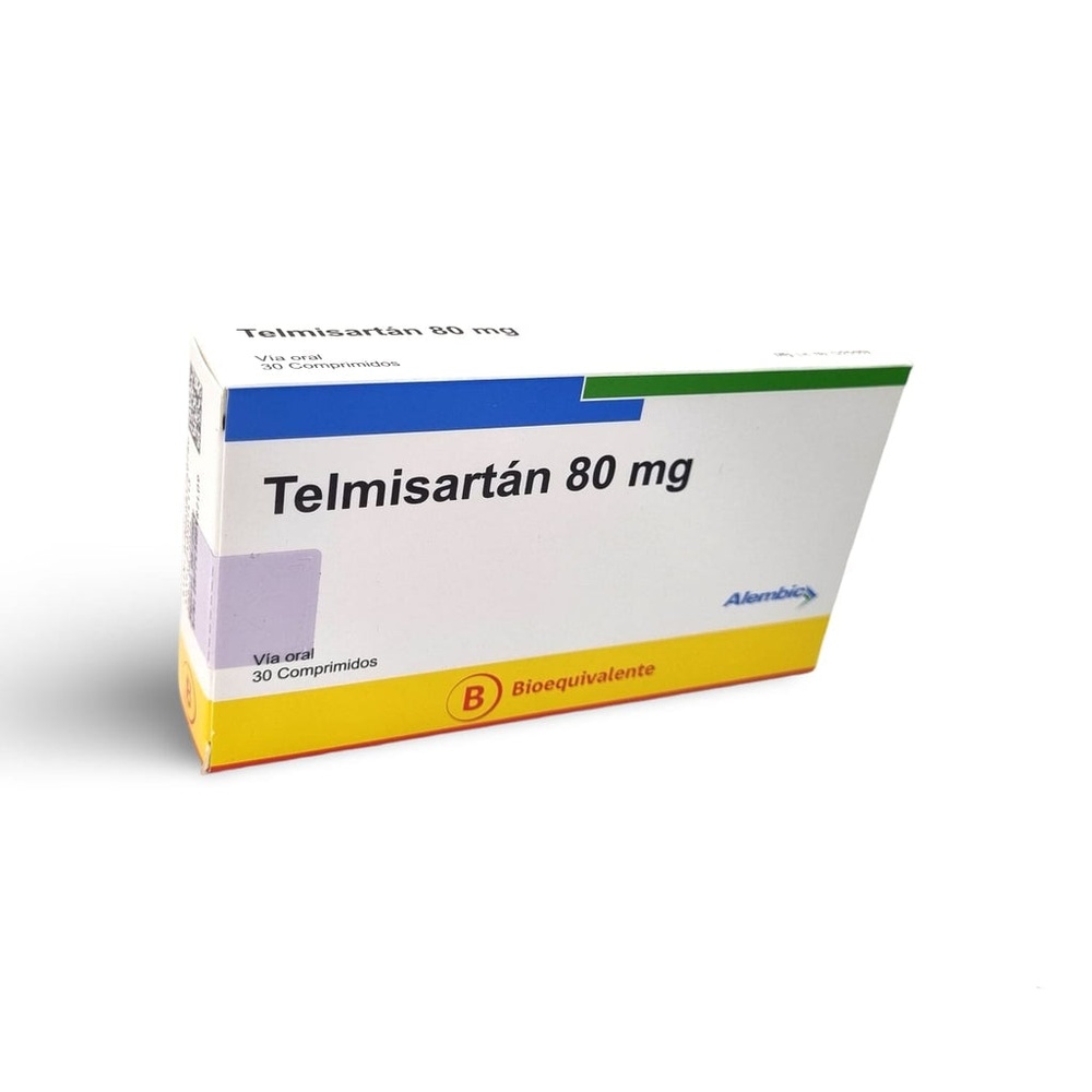 TELMISARTAN ALTER 80 mg COMPRIMIDOS