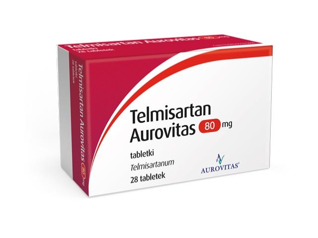 TELMISARTAN AUROVITAS 80 mg COMPRIMIDOS