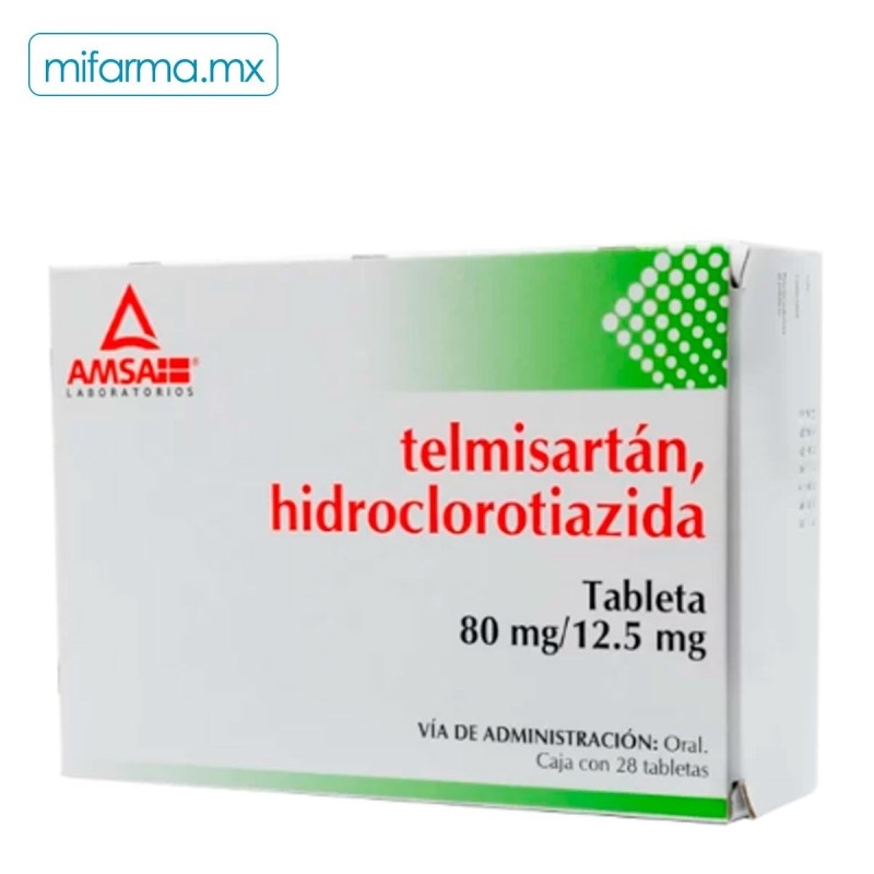 TELMISARTANO HIDROCLOROTIAZIDA ALTER 80 mg/12,5 mg COMPRIMIDOS