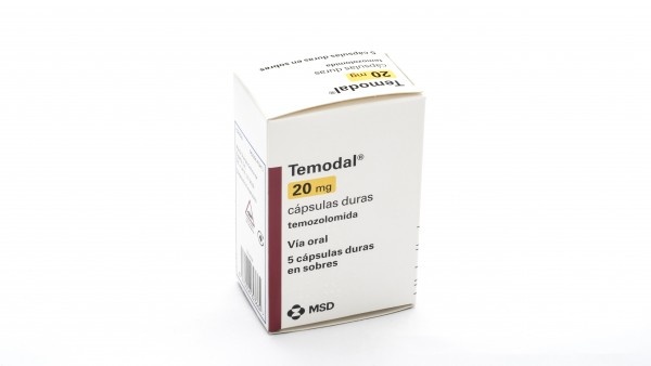 TEMODAL 20 mg CÁPSULAS DURAS