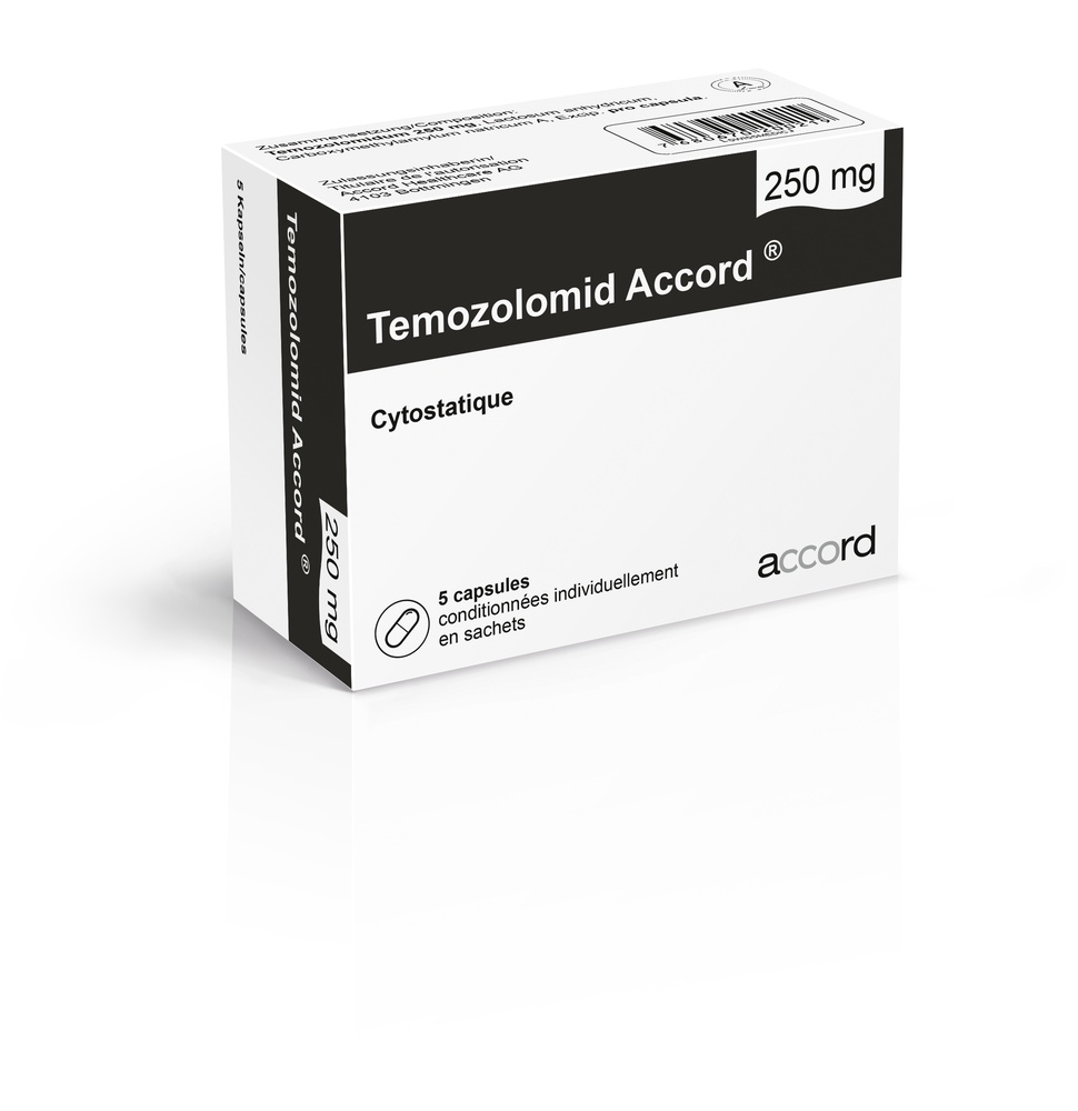 TEMOZOLOMIDA ACCORD 250 mg CÁPSULAS DURAS