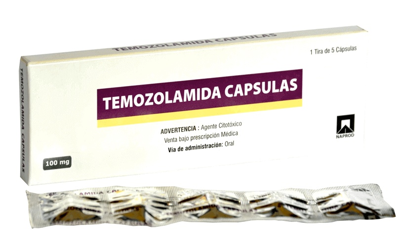 Temozolomida SUN 100 mg cápsulas duras
