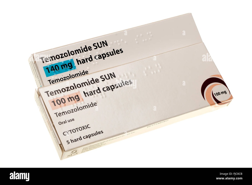 Temozolomida SUN 140 mg cápsulas duras
