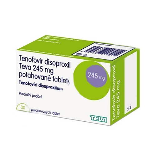 TENOFOVIR DISOPROXILO TEVA 245 MG COMPRIMIDOS REVESTIDOS POR PELÍCULA