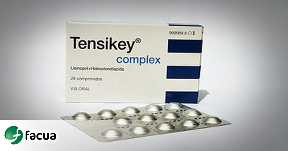TENSIKEY COMPLEX 20 mg/12,5 mg COMPRIMIDOS