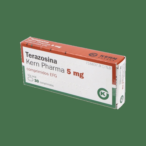 TERAZOSINA KERN PHARMA 5 mg COMPRIMIDOS
