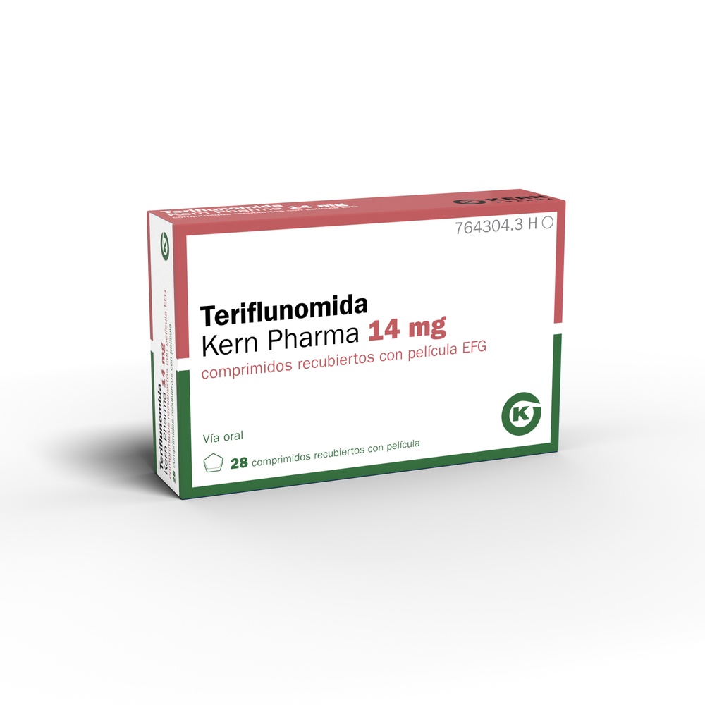 TERIFLUNOMIDA Zentiva 14 mg COMPRIMIDOS REVESTIDOS POR PELÍCULA