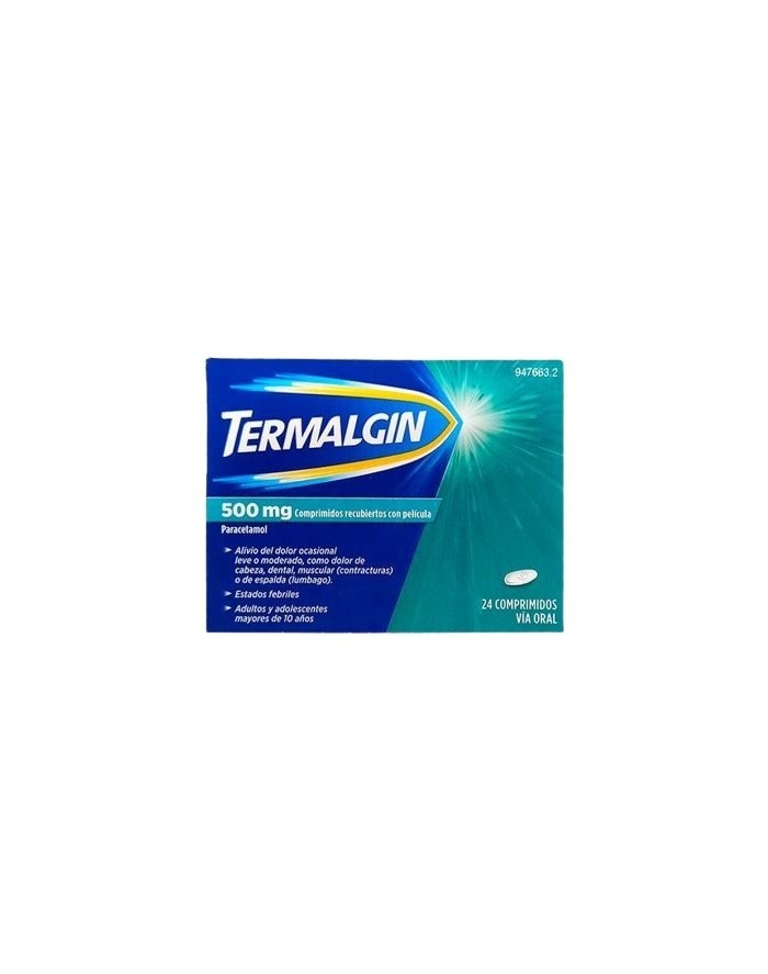 TERMALGIN 500 mg COMPRIMIDOS REVESTIDOS POR PELÍCULA
