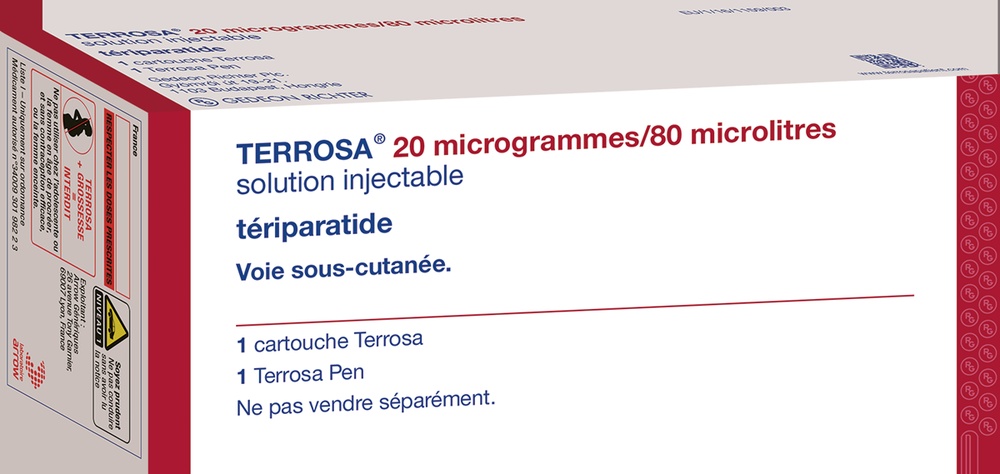 TERROSA 20 microgramas/80 microlitros Solução injetável