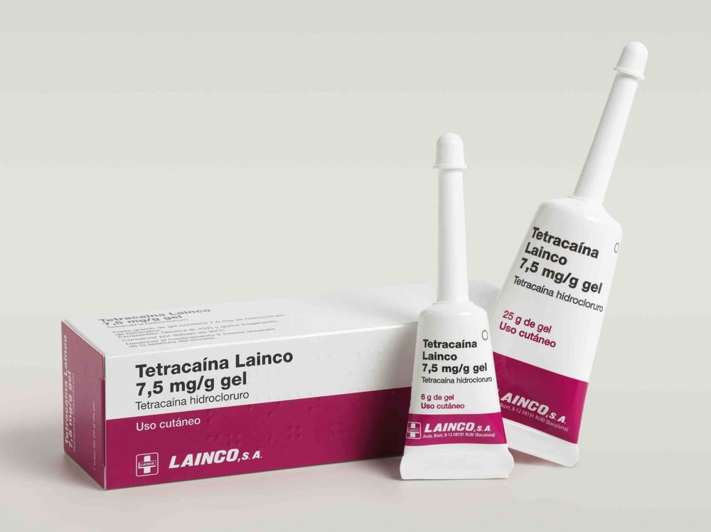TETRACAÍNA LAINCO 7,5 mg/g GEL