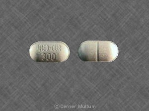 THEO-DUR 300 mg COMPRIMIDOS DE LIBERTAÇÃO PROLONGADA