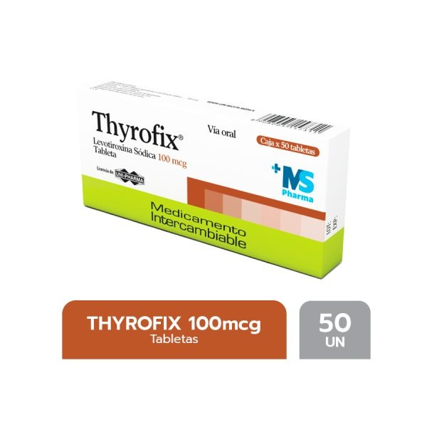 THYROFIX 100 microgramas comprimidos
