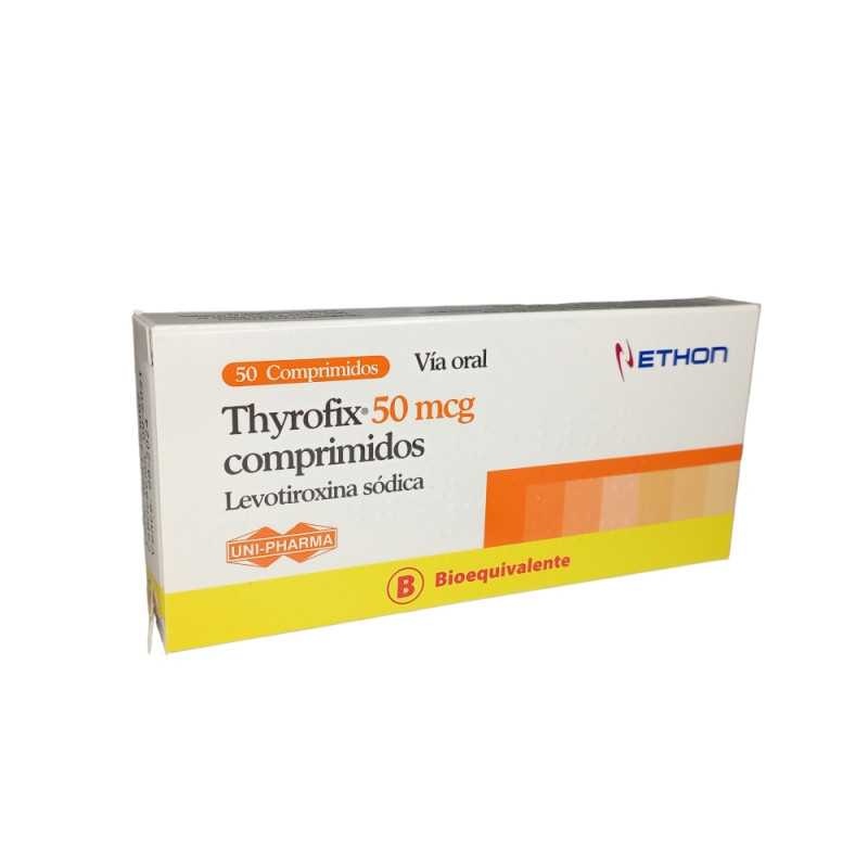 THYROFIX 50 microgramas comprimidos