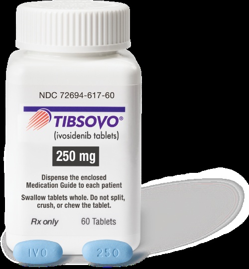 TIBSOVO 250 mg COMPRIMIDOS REVESTIDOS POR PELÍCULA